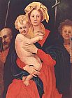 Madonna and Child with St. Joseph and Saint John the Baptist by Jacopo Pontormo